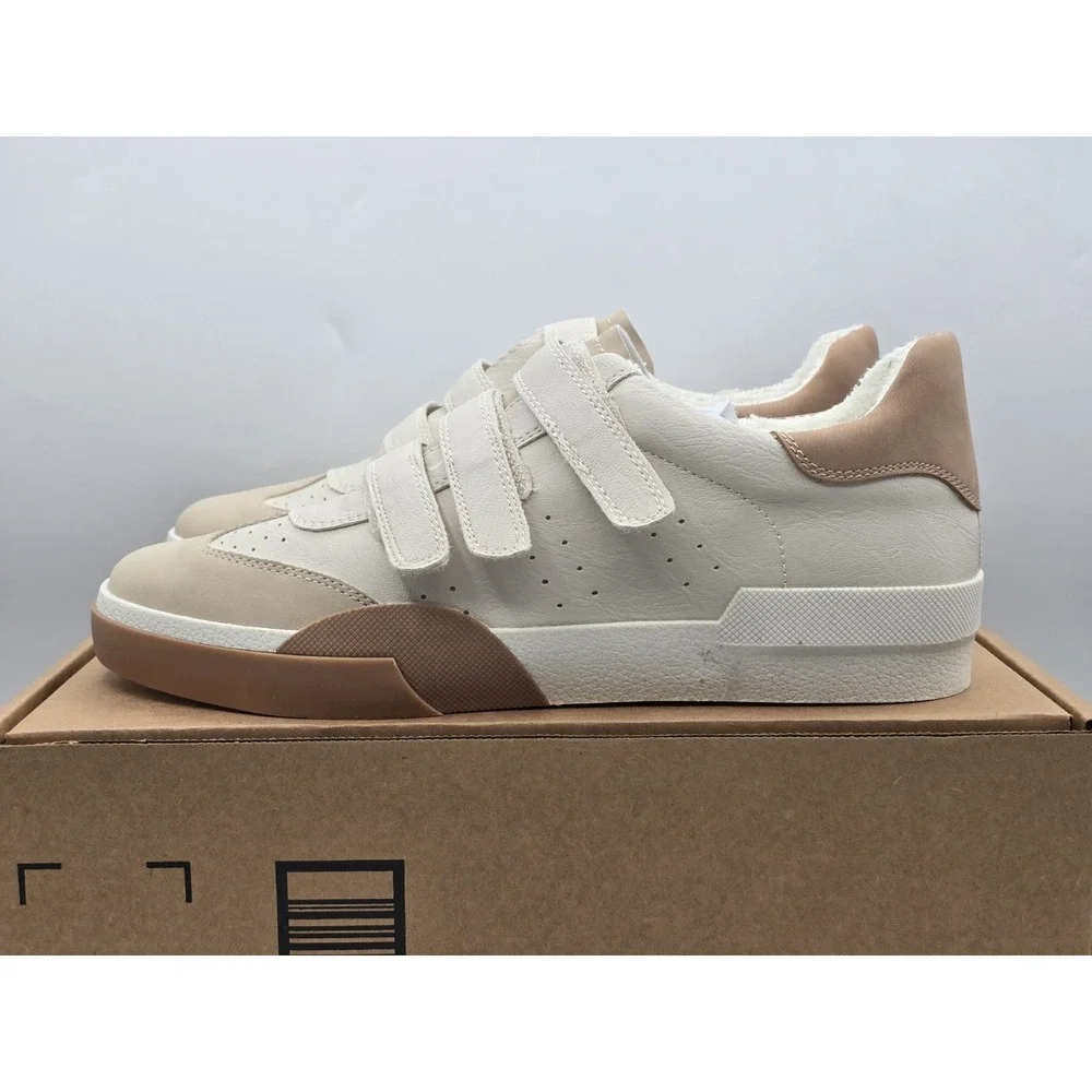 NEW Dolce Vita‎ Women's Hook Fashion Sneaker - Size 11 - Color White/Beige